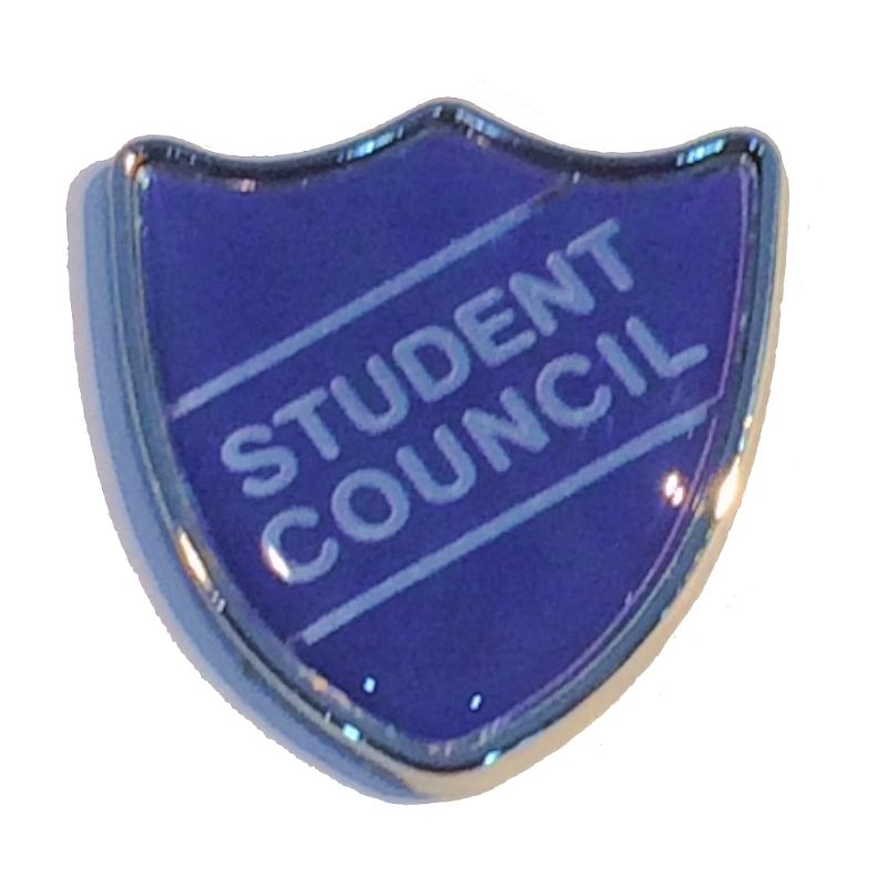 STUDENT COUNCIL shield badge